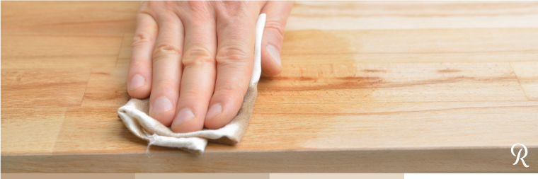 entretenir plan de travail en hetre