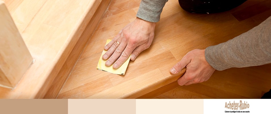 Papier ponçage parquet bois