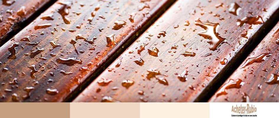 Rubio WoodCream : un effet déperlant et hydrofuge pour le bois